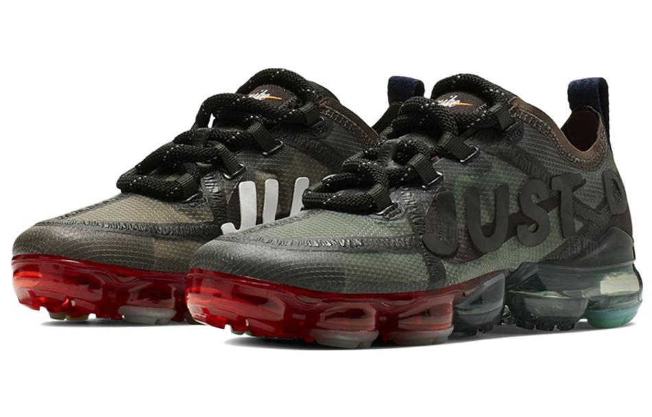 Женские кроссовки Nike VaporMax 2019 (черный) — 霓虹绿 — фото 3