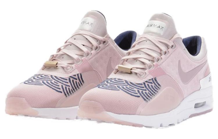 Женские кроссовки Nike Air Max Zero (розово-белые) — Розовый / белый — фото 3