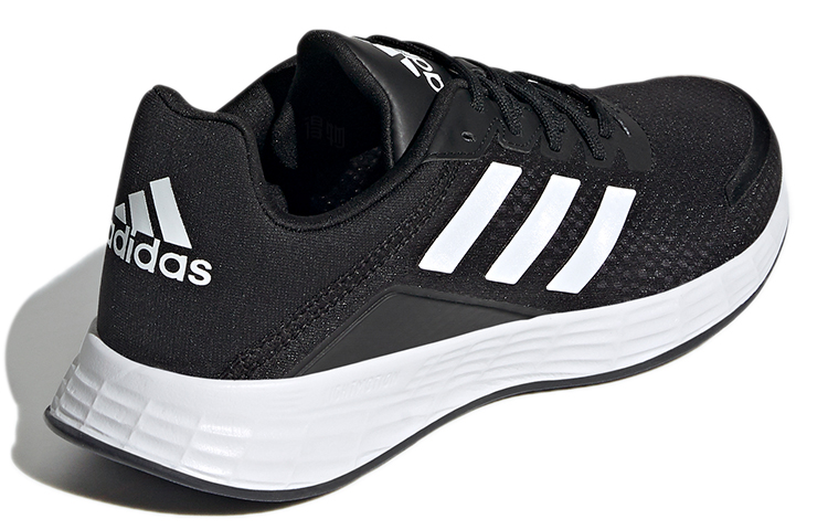 Женские кроссовки adidas Duramo Sl (черно-белые) — Чёрный / белый — фото 4