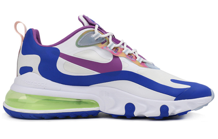 Кроссовки Nike Air Max 270 "Easter" (сине-бело-фиолетовые) — фото 2