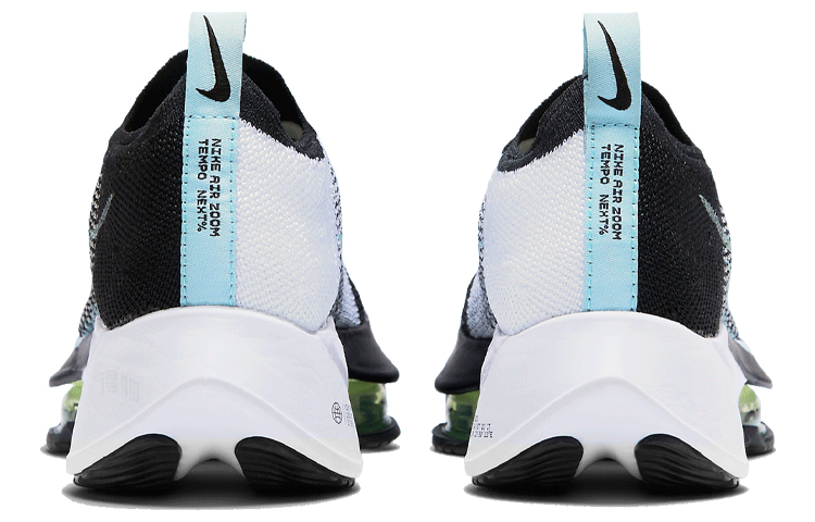 Женские кроссовки Nike Air Zoom Tempo Next% (черно-синий) — Чёрныйсиний — фото 5