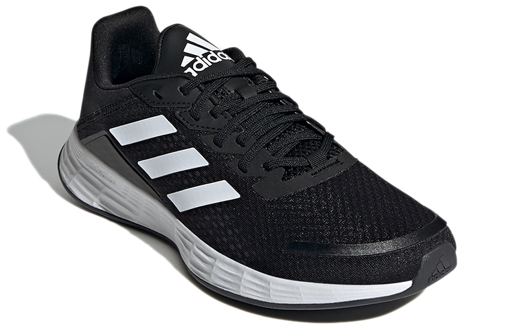 Женские кроссовки adidas Duramo Sl (черно-белые) — Чёрный / белый — фото 3