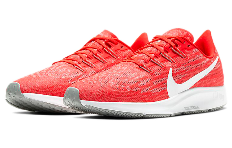 Мужские кроссовки Nike Pegasus 36 Air Zoom (красно-белые) — Красныйбелый — фото 3