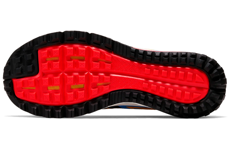 Мужские кроссовки Nike Air Zoom Wildhorse 5 (желто-синие) — фото 5