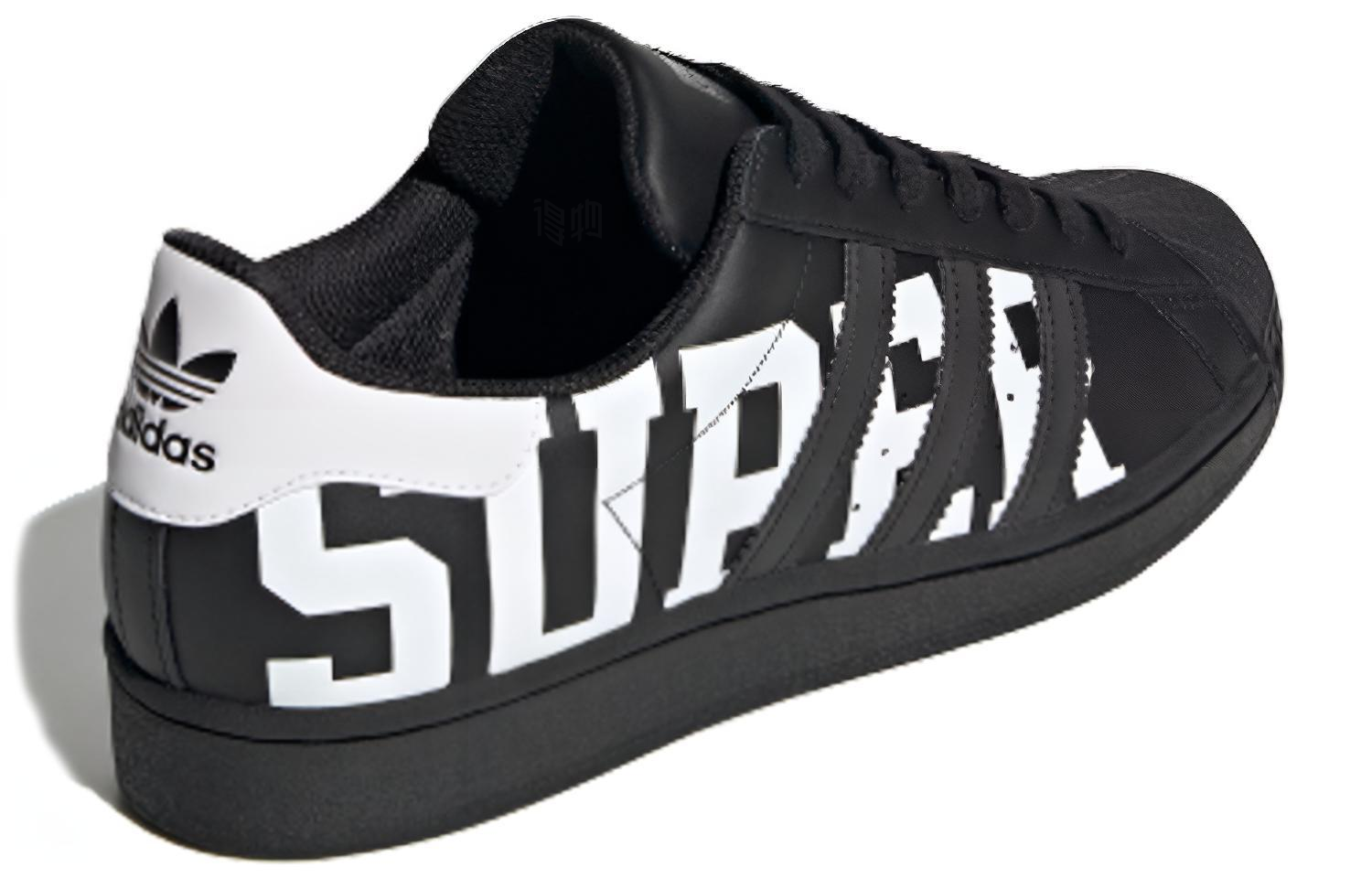 Кеды adidas originals Superstar (черные) — фото 3