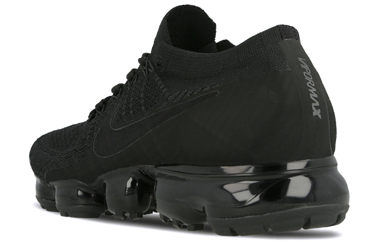 Мужские кроссовки Nike AIR VAPORMAX OG Triple Black 3.0 (черный / черный / темно-серый / белый) — Чёрный / чёрный / тёмно-серый / белый — фото 4