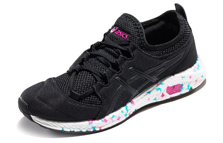 Женские кроссовки ASICS Hypergel (черные) — Чёрный — фото 2
