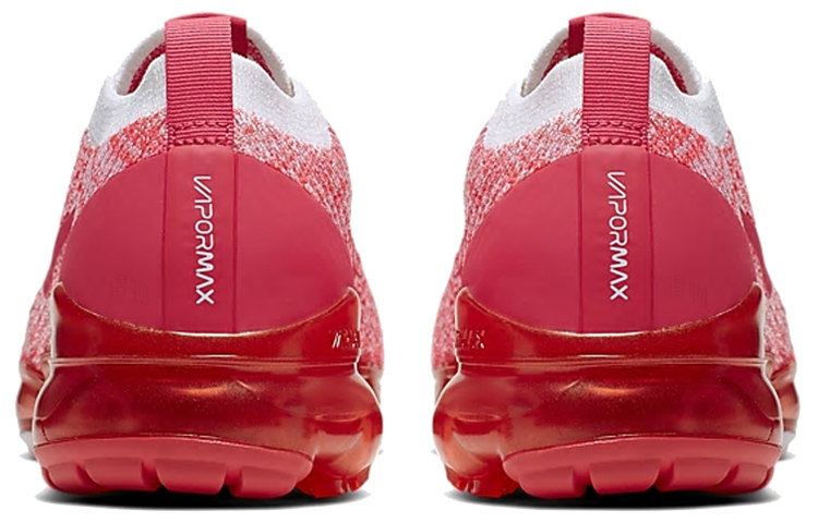Женские кроссовки Nike VaporMax Flyknit 3.0 (красные) — Красный — фото 4
