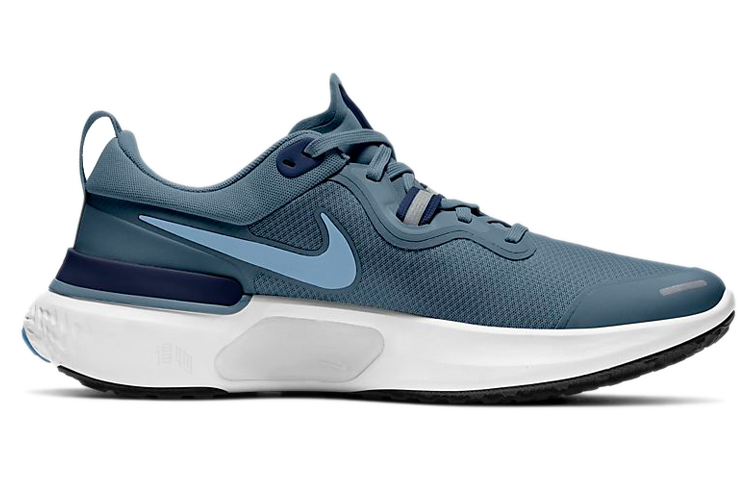 Мужские кроссовки Nike React Miler 1 (синийбелый) — фото 2