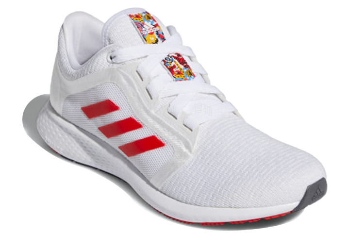 Женские кроссовки adidas Edge Lux 4 (бело-красные) — Белый / красный — фото 3