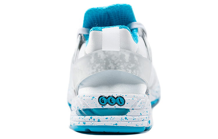 Женские кроссовки ASICS Gt-Ds (бело-синие) — фото 4