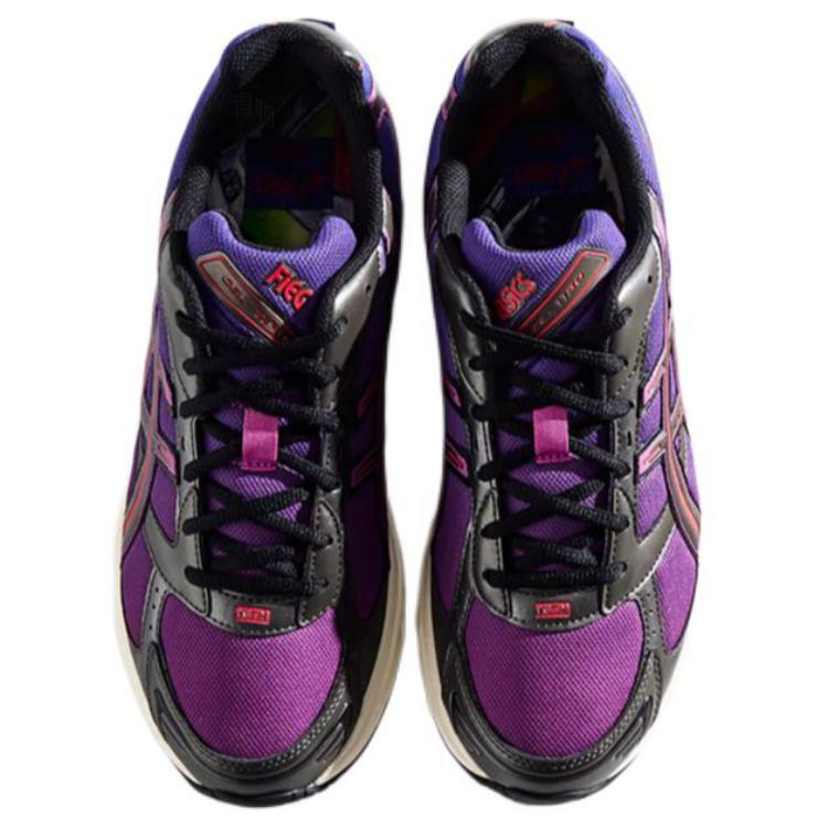 Кроссовки ASICS x KITH x Marvel Gel-1130 Magneto (черно-фиолетовые) — фото 4