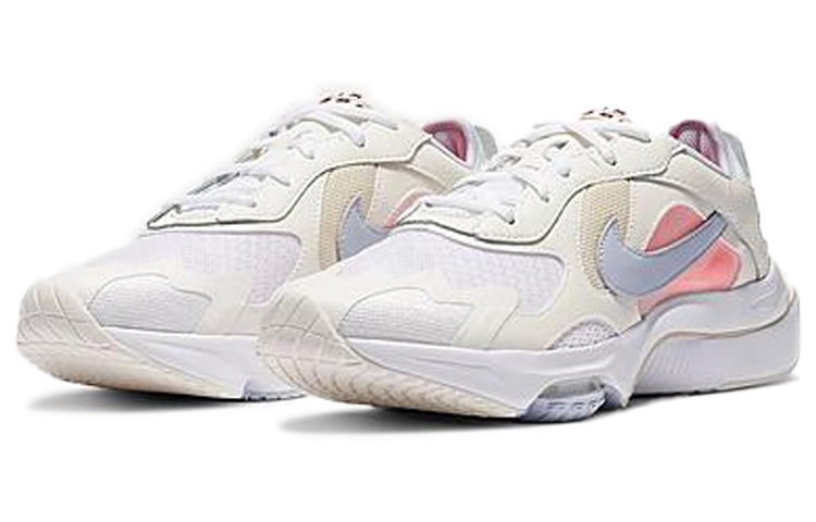 Женские кроссовки Nike Air Zoom Division (бело-фиолетово-красные) — фото 2