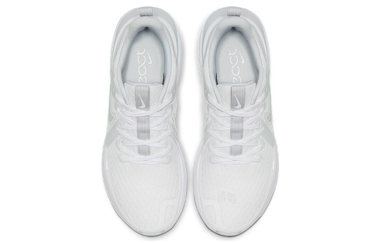 Женские кроссовки Nike Legend React 2 (бело-серый) — Белый / серый — фото 4