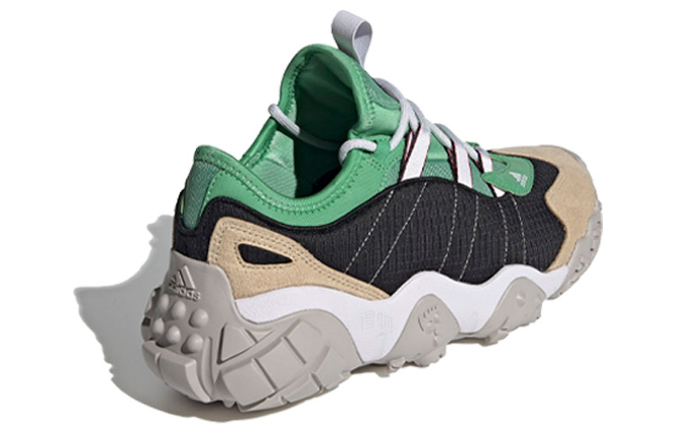 Кроссовки adidas originals Fyw Secant (черно-коричнево-зеленые) — фото 4