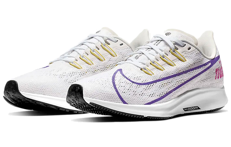 Женские кроссовки Nike Pegasus 36 (белые) — фото 3