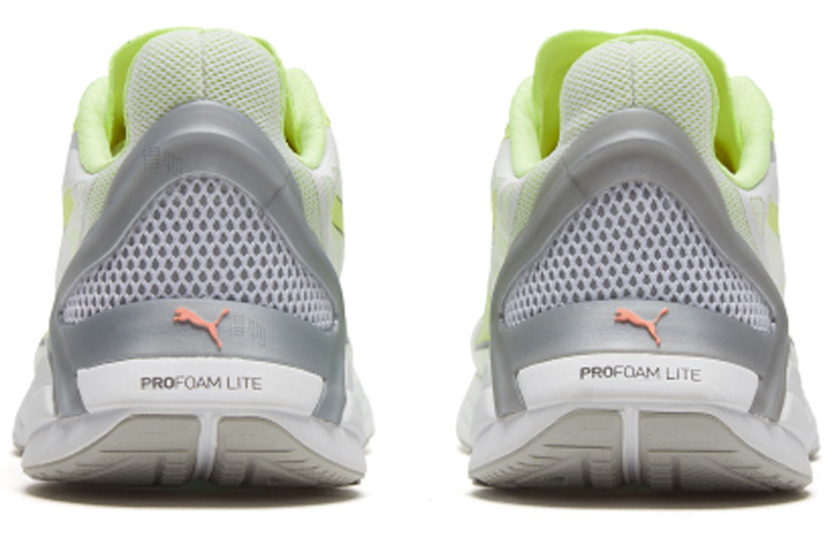 Мужские кроссовки PUMA Ultraride (бело-желтые) — Белый / жёлтый — фото 4