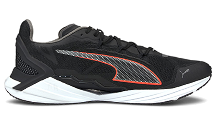 Мужские кроссовки PUMA Ultraride (серо-черно-оранжевые) — Серый / чёрный / оранжевый — фото 2