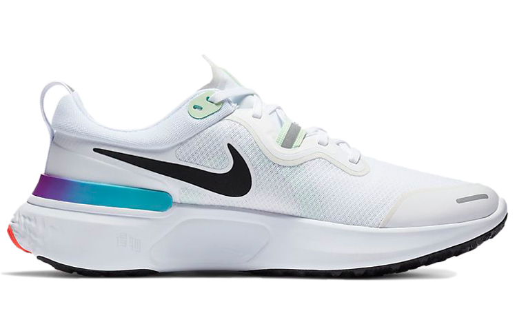 Мужские кроссовки Nike React Miler 1 (бело-зеленый) — Белыйзелёный — фото 2