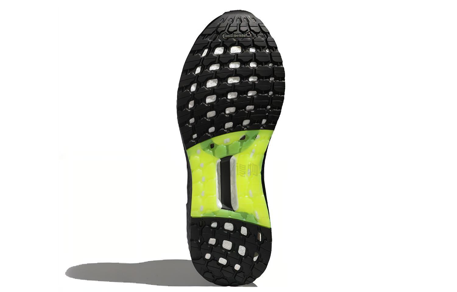 Мужские кроссовки adidas ULT (черно-зеленый) — Чёрный / зелёный — фото 6