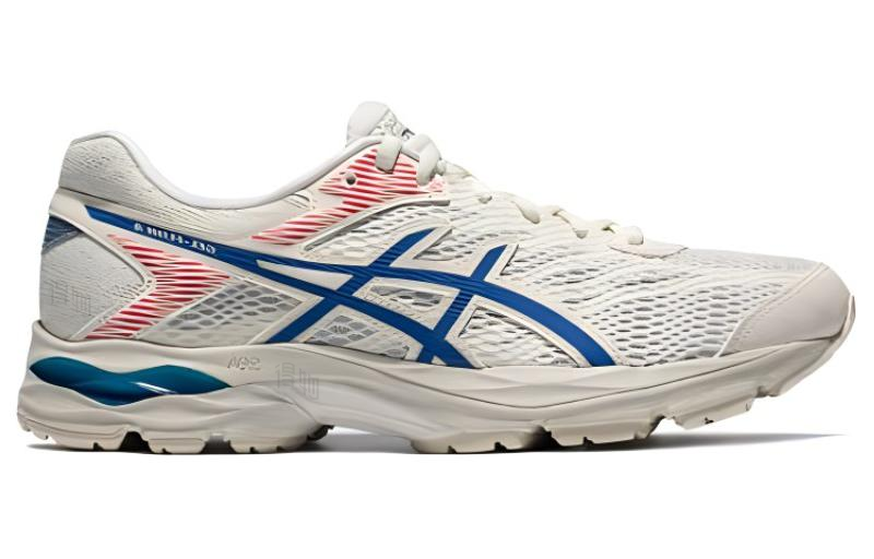 Мужские кроссовки ASICS Gel-Flux 4 (бежево-синие) — Бежевый / синий — фото 2