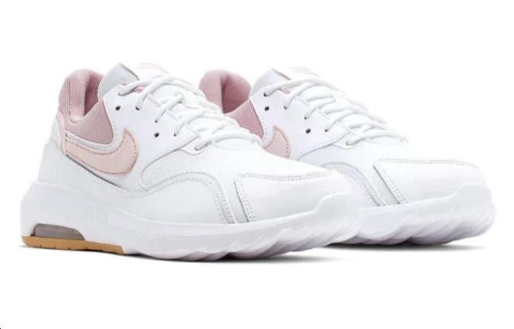 Женские кроссовки Nike Air Max Nostalgic (бело-розовые) — Белыйрозовый — фото 3