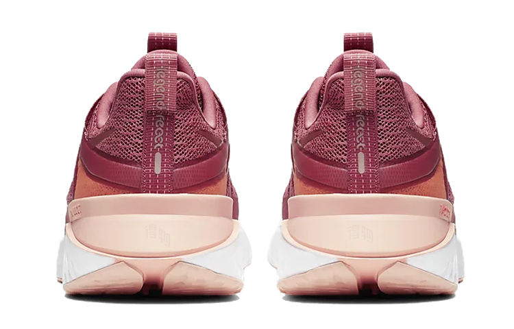 Женские кроссовки Nike Legend React 2 (красный / серый) — фото 5