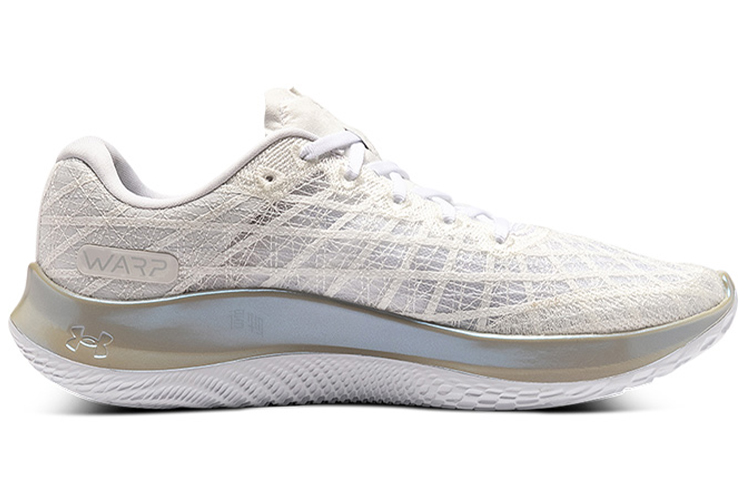 Мужские кроссовки Under Armour Under Armour Flow Velociti Wind (белые) — Белый / серебристый — фото 2