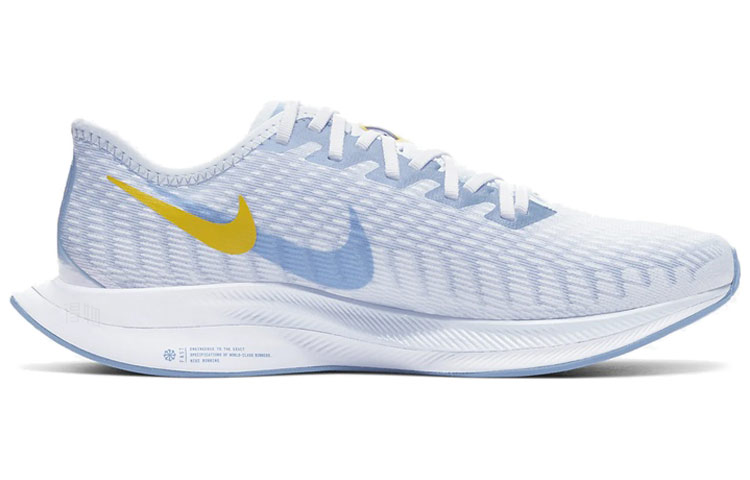 Женские кроссовки Nike Pegasus turbo 2 Rise (голубой) — 半蓝/白色/铬黄/浅蓝 — фото 2