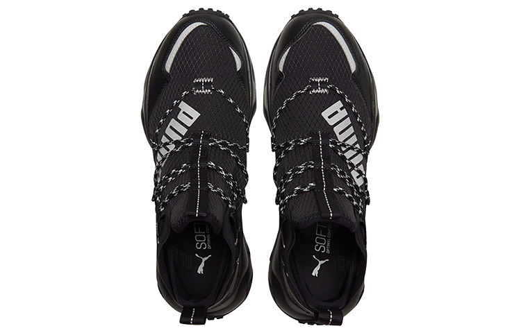 Мужские кроссовки PUMA Ember Trl Demi (черно-белые) — фото 4