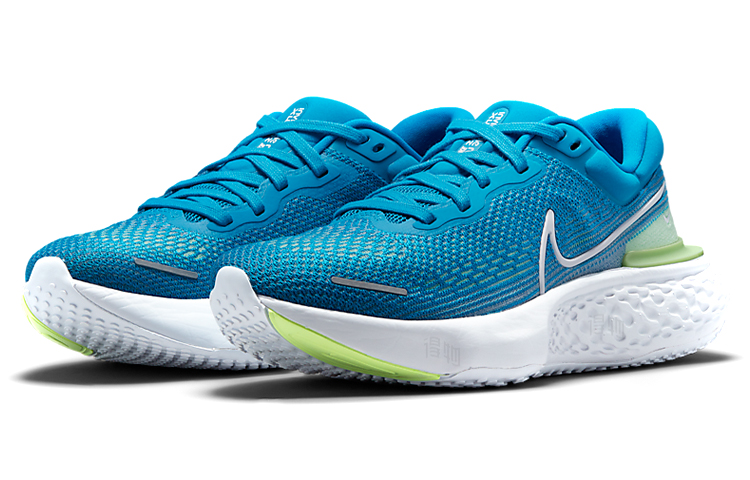Мужские кроссовки Nike Invincible Run 1 FK (сине-белый) — фото 3