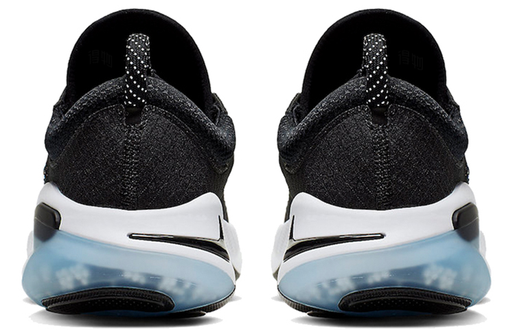 Мужские кроссовки Nike Joyride Run 1 Flyknit (черно-белые) — Чёрный / белый — фото 4