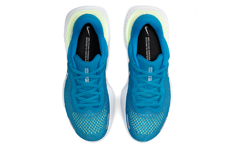 Мужские кроссовки Nike Invincible Run 1 FK (сине-белый) — фото 4