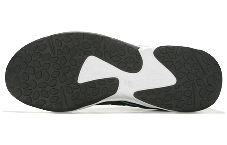 Мужские кроссовки adidas neo 20-20 FX (черно-зеленые) — фото 5