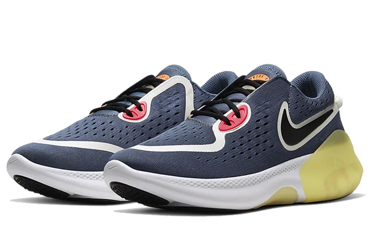 Женские кроссовки Nike Joyride Dual Run 1 (сине-желтые) — 芬蓝/橙红/激光红/帆白 — фото 3