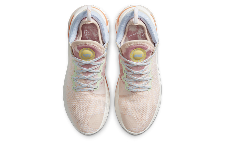 Женские кроссовки Nike Joyride Run 1 Flyknit TPU (оранжево-белые) — Оранжевыйбелый — фото 3