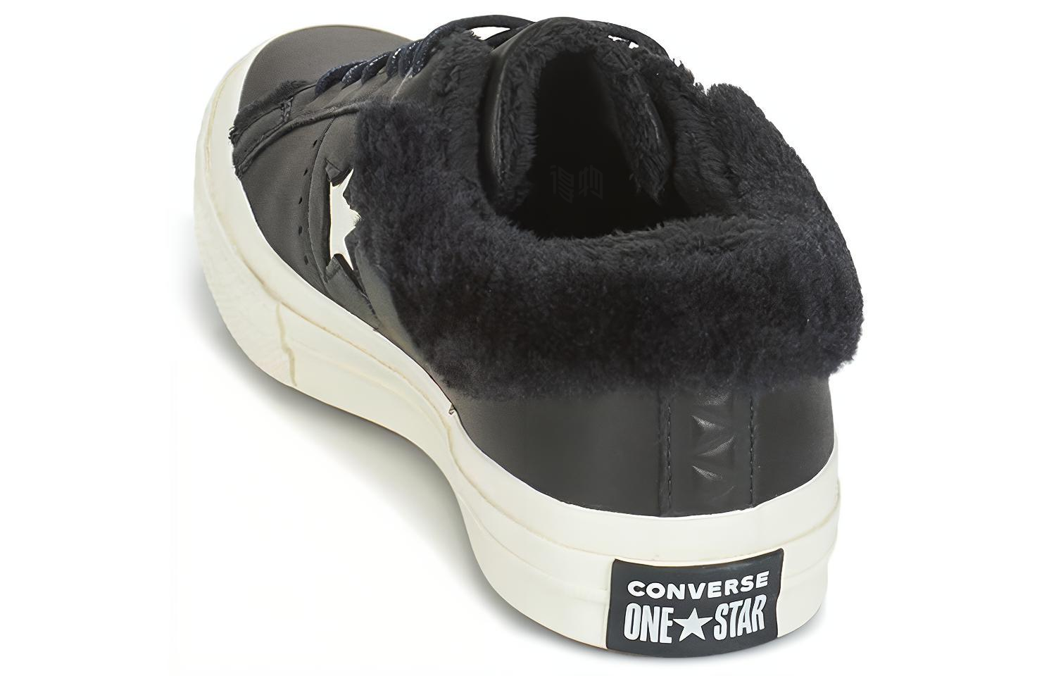 Кеды Converse Low Street Warmer (черно-белый) — фото 5