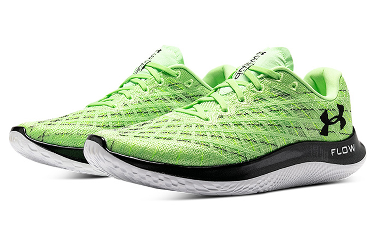 Мужские кроссовки Under Armour Under Armour Flow Velociti Wind (зеленый / черный) — Зелёный / чёрный — фото 3