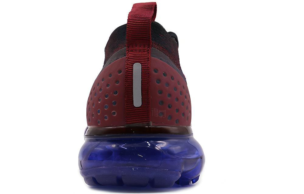Женские кроссовки Nike VaporMax Flyknit 2 (бордовые) — 酒红色 — фото 4