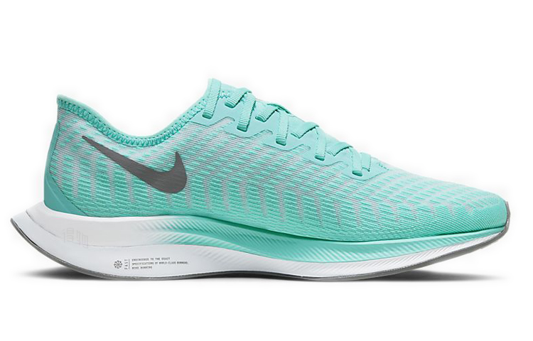 Женские кроссовки Nike Pegasus turbo 2 (зеленые) — Зелёный / чёрный — фото 2