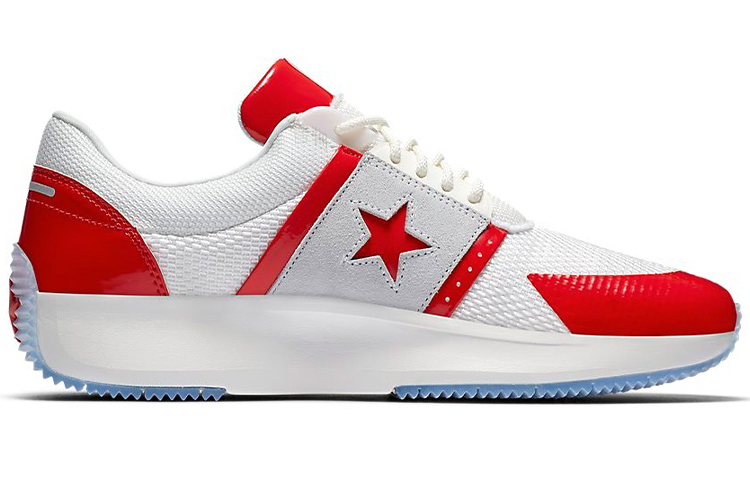 Кеды Converse Run Star Hike Y2K (бело-красные) — фото 2