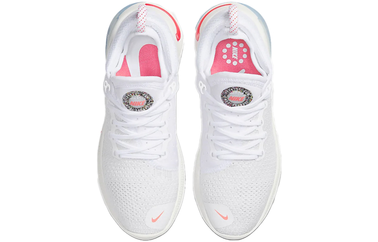 Женские кроссовки Nike Joyride Run 1 FK AW (бело-красные) — Белыйкрасный — фото 4