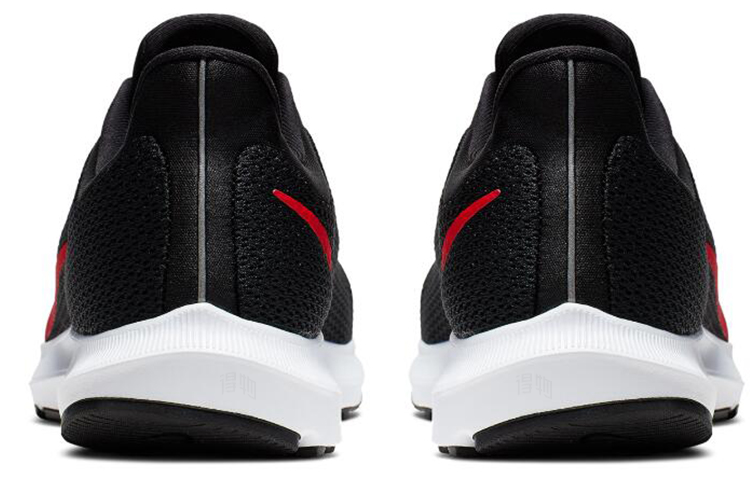 Мужские кроссовки Nike Quest 2 (черно-красный) — 黑/白色/大学红 — фото 4