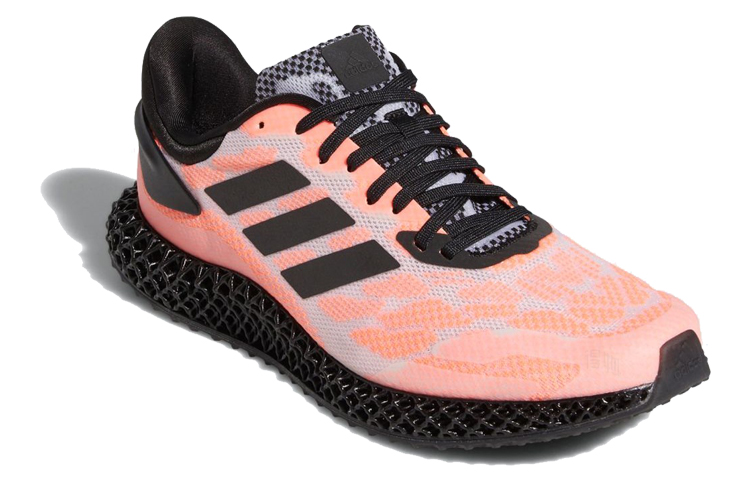 Кроссовки adidas 4D Run 1.0 (черно-розовые) — Чёрныйрозовый — фото 2