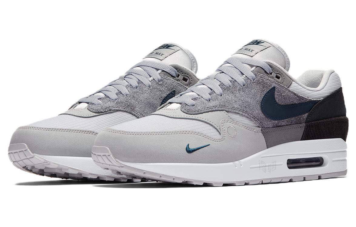 Кроссовки Nike Air Max 1 (серыйсиний) — фото 3