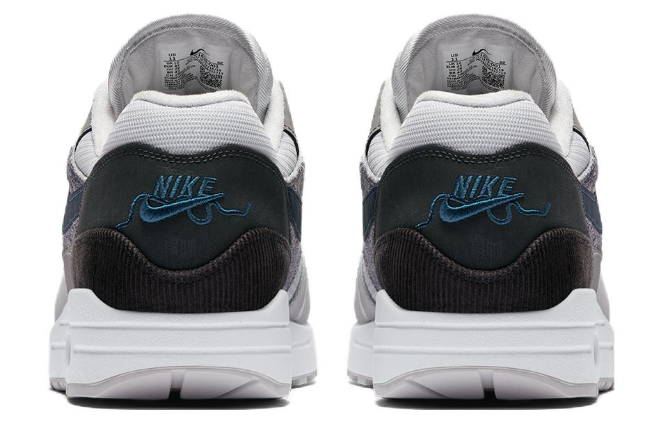 Кроссовки Nike Air Max 1 (серыйсиний) — фото 4