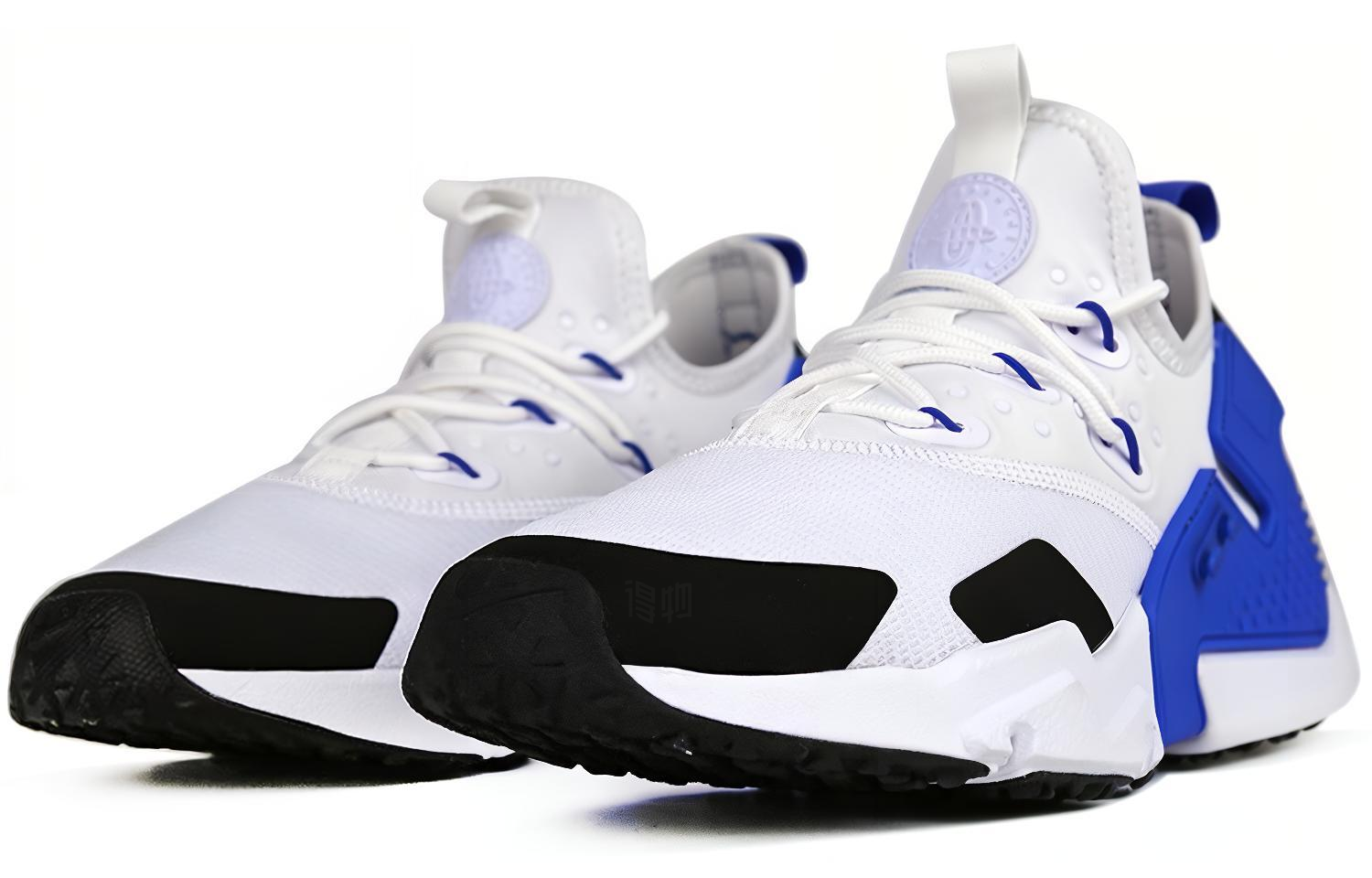 Мужские кроссовки Nike Air Huarache (бело-синие) — фото 3