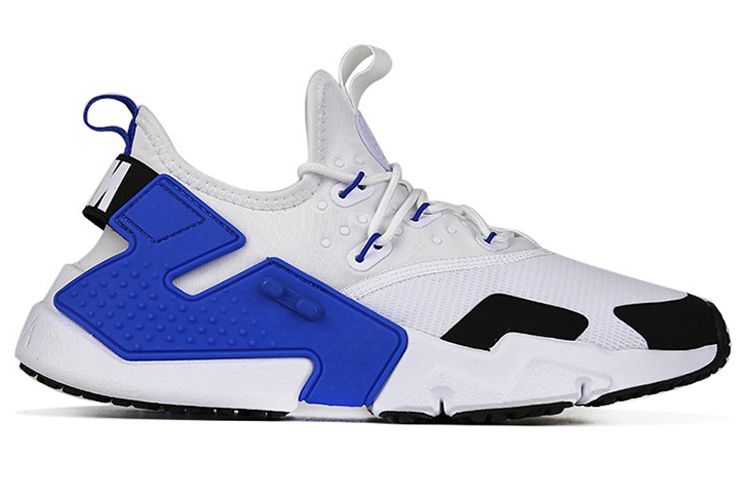 Мужские кроссовки Nike Air Huarache (бело-синие) — фото 2