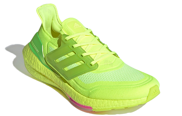Мужские кроссовки adidas ULT TPU (зеленый с розовым) — Зелёный / розовый — фото 3