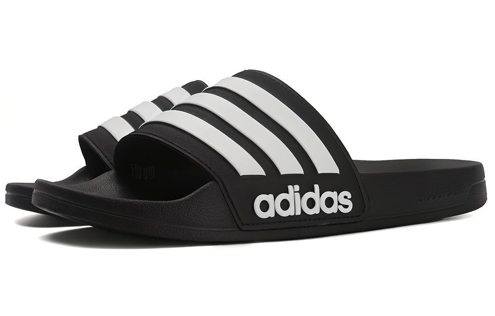 Шлепанцы adidas Adilette slide (черно-белые) — фото 3